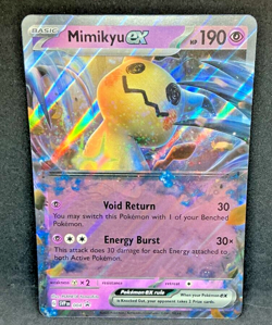 Pokemon MIMIKYU EX Oversized Jumbo Black Star Promo #004 - Image 1