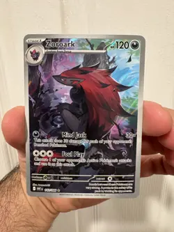 Pokemon TCG Zoroark 143/086 Sv: White Flare Holo Illustration Rare NM/M - Image 1