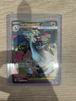 Mega Charizard X ex 109/094 Ultra Rare Pokemon TCG ME02: Phantasmal Flames NM - Image 1