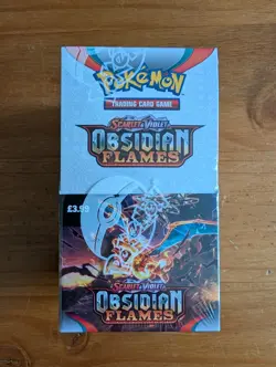Pokemon Obsidian Flames Half Booster Box - New & Sealed - Image 1