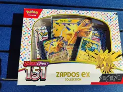 Pokemon TCG Scarlet & Violet 151 Zapdos Ex Collection |BRAND NEW SEALED Pokemon - Image 1