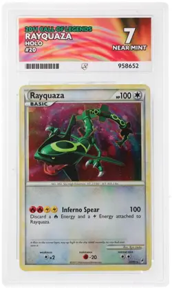 ACE 7 Rayquaza Holo - 20/95 - Call Of Legends - Pokemon - Near Mint Rare Low Pop - Image 1