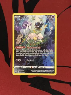2023 Pokemon Sword & Shield Crown Zenith Galarian Gallery Mew #GG10/GG70 - Image 1
