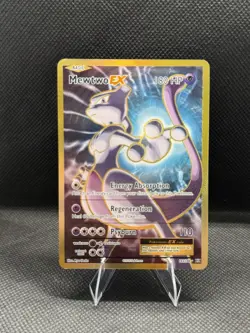 Mewtwo EX (Full Art) 103/108 Evolutions Holo Pokemon TCG MP - Image 1