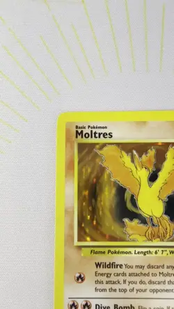 Moltres 12/62 - Fossil Set - Holo Rare - 1999 Pokemon WOTC - NM/LP ✨ - Image 2