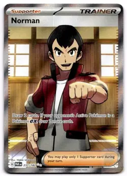 Norman 237/182 Ultra Rare Paradox Rift Pokemon Holo Near Mint - Image 1