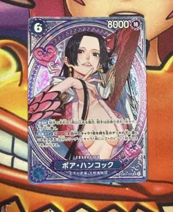 Bandai One Piece CCG Boa Hancock Foil Character Card EB03 SP EB03-026 8000 HP - Image 1