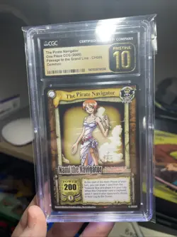 2006 One Piece CCG “The Pirate Navigator”, “Nami The Navigator” Card, CGC 10 PR - Image 3
