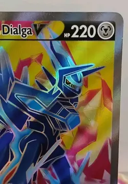 Origin Forme Dialga V SWSH255 Sword & Shield Black Star Promo Card Holo NM - Image 3