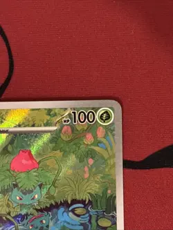 Ivysaur Holo Illustration Rare Card 167/165 SV Scarlet & Violet 151 Series - Image 4