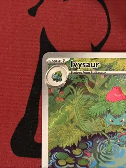 Ivysaur Holo Illustration Rare Card 167/165 SV Scarlet & Violet 151 Series - Image 5