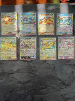 Pokemon Card Eevee Evolution RR 8 card set sv8a Terastal Festival ex Japanese - Image 1
