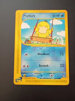 Psyduck Aquapolis Non-Holo Card 104/147 LP Condition - Image 1
