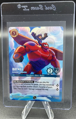 Baymax - Armored Companion Disney Lorcana Promo Card (DLPC) 9/C1 EN NON FOIL - Image 1
