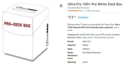 (9x) Ultra-Pro Deck Boxes for 100-Card Sleeved MTG Decks Mint Sealed Protector - Image 4