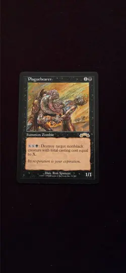 Plaguebearer **NEAR MINT** MTG Exodus - Image 1