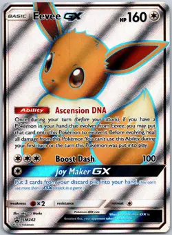Eevee GX SM242 Promo Sun & Moon Promos NM - Image 1