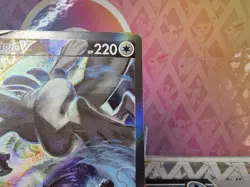 Pokemon TCG Lugia V Alt Art 186/195 SWSH12 Silver Tempest Holo - Image 2
