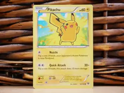 Pokemon PIKACHU 42/146 | LP Light Play | XY Base Set | 2014 #2 - Image 1
