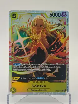 OP08-112 [SR] - S-Snake- NM - One Piece TCG - OP08 - EN - Two Legends - Image 1