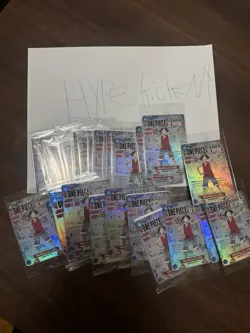 One Piece Monkey D. Luffy U.S Voyage College Basketball Card IN HAND - Image 1
