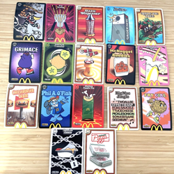 McDonald’s Cards 2026 x17 Bundle NO DUPLICATES (17/24) High Completion UNUSED - Image 1