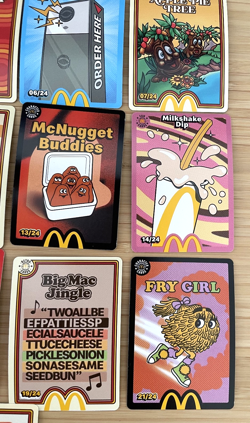 McDonald’s Cards 2026 x17 Bundle NO DUPLICATES (17/24) High Completion UNUSED - Image 5