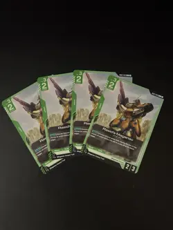 Rasid's Maganac x4 GD01-043 Newtype Rising Gundam Card Game - Image 1