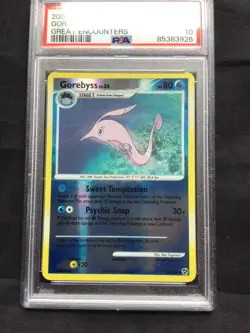 Pokemon Cards: Great Encounters Reverse Holo: Gorebyss 38/106 PSA 10 - Image 2