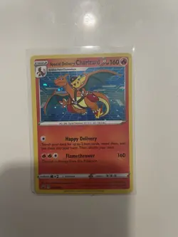 Special Delivery Charizard SWSH075 SWSH: Sword & Shield Promo Cards Holo - Image 1