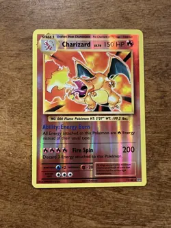 Charizard Evolutions Reverse Holo Card 11/108 NM - Image 1