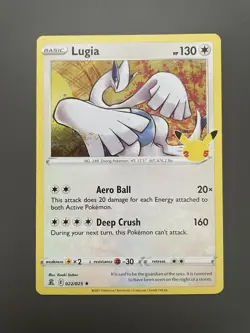 Lugia 022/025 - Celebrations - Holo Rare - Pokemon Card TCG - Image 1
