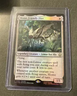 FOIL Momo, Friendly Flier Promo 0394 Avatar: The Last Airbender Magic TLA MTG - Image 1
