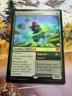 Emeritus of Abundance - Foil Secrets of Strixhaven MTG - Image 3