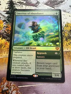 Emeritus of Abundance - Foil Secrets of Strixhaven MTG - Image 4