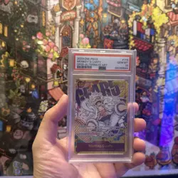 2023 One Piece Monkey D. Luffy Alt Art OP05-119 SEC PSA 10 Gem Mint English - Image 1