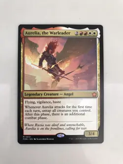 Aurelia the Warleader MTG Magic the Gathering Card NM Near Mint FDN - Image 1