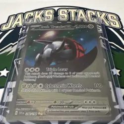Pokemon Iron Treads ex Special Illustration Rare Holo 248/198 SV01 220HP Card - Image 1