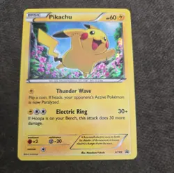 Pikachu XY89 X & Y Ultra Rare Holo Black Star Promo Pokemon Card VF/NM - Image 2