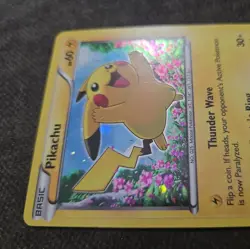 Pikachu XY89 X & Y Ultra Rare Holo Black Star Promo Pokemon Card VF/NM - Image 4