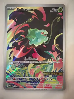Bulbasaur - (Mega Evolution Stamped) 133/132 Miscellaneous Cards & Products Holo - Image 1