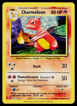 Charmeleon 002/034 Trading Card Game Classic Holo #2 - Image 1