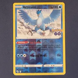 Articuno 024/078 - Pokemon GO - Rare Reverse Holo Pokemon Card - NM - Image 1