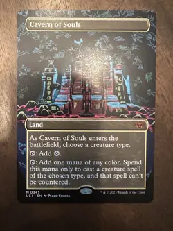 Cavern Of Souls : MTG / The Lost Caverns of Ixalan / Borderless / NM - Image 1