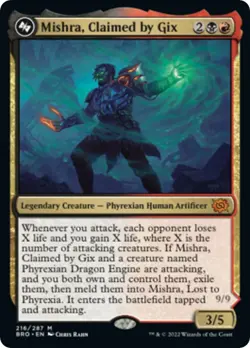Mishra, Claimed by Gix [BRO - 216] - LP TCG MTG - Image 1