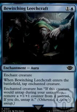 Bewitching Leechcraft 41 The Lord of the Rings Magic: The Gathering Foil NM/M - Image 2