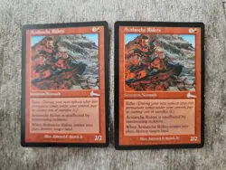 Avalanche Riders x2 - Urza's Legacy- Magic The Gathering MtG - Excellent - Image 1