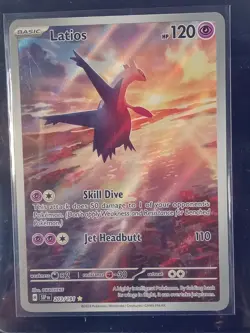 Pokemon TCG Surging Sparks: Latios 203/191 Holo Illustration Rare NM-MINT - Image 2