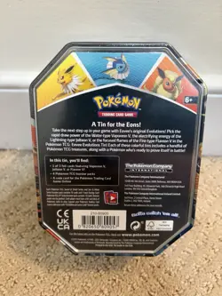 Pokemon TCG Eeveelution Tin Set Of 3 Flareon Jolteon Vaporeon Sealed NEW - Image 3