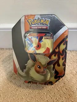 Pokemon TCG Eeveelution Tin Set Of 3 Flareon Jolteon Vaporeon Sealed NEW - Image 4